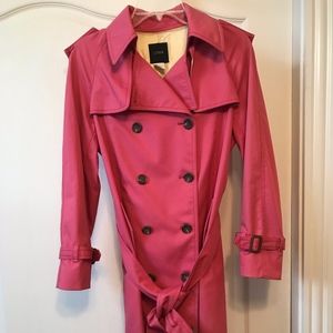 J. Crew Rose Trench Coat